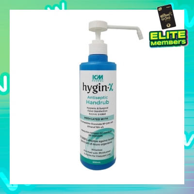 ICM PHARMA Hygin-X Antiseptic Handrub 500mL