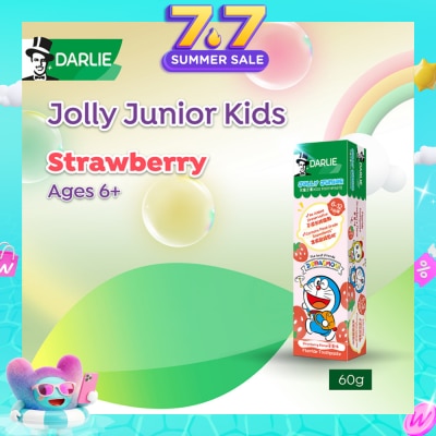 DARLIE - Jolly Junior Kids  Strawberry Flavour Toothpaste (Age 6-12) 60g