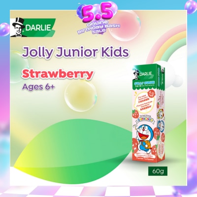 DARLIE - Jolly Junior Kids  Strawberry Flavour Toothpaste (Age 6-12) 60g
