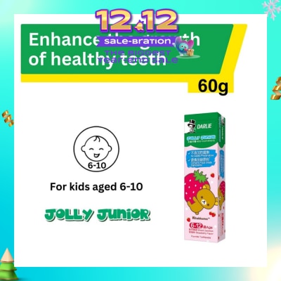 DARLIE Jolly Junior Rilakkuma Kids Toothpaste Strawberry (For 6 to 12yrs old) 60g