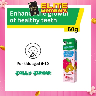 DARLIE Jolly Junior Rilakkuma Kids Toothpaste Strawberry (For 6 to 12yrs old) 60g