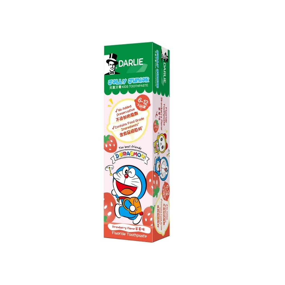 Jolly Junior Kids  Strawberry Flavour Toothpaste (Age 6-12) 60g