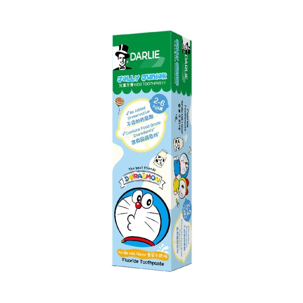 Jolly Junior Kids Vanilla Milk Toothpaste 60g (Age 2-6) 60g