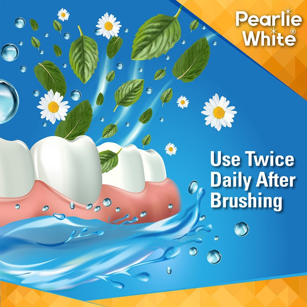 Fluorinze Anti Bacterial Fluoride Mouth Rinse Alcohol Free Refreshing Mint Flavour Twinpack 1L