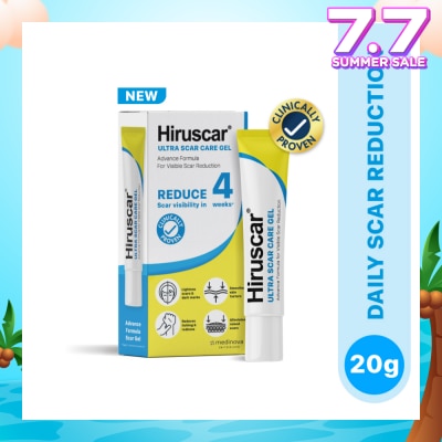 HIRUSCAR Ultra Scar Care Gel (To Lighten Old & New Scars & Dark Marks) 20g