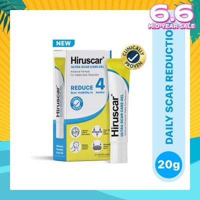HIRUSCAR Ultra Scar Care Gel (To Lighten Old & New Scars & Dark Marks) 20g