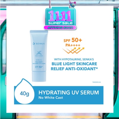 SENKA Deep Moist Invisible UV Serum SPF50+ PA++++ (No White Cast) 40g image
