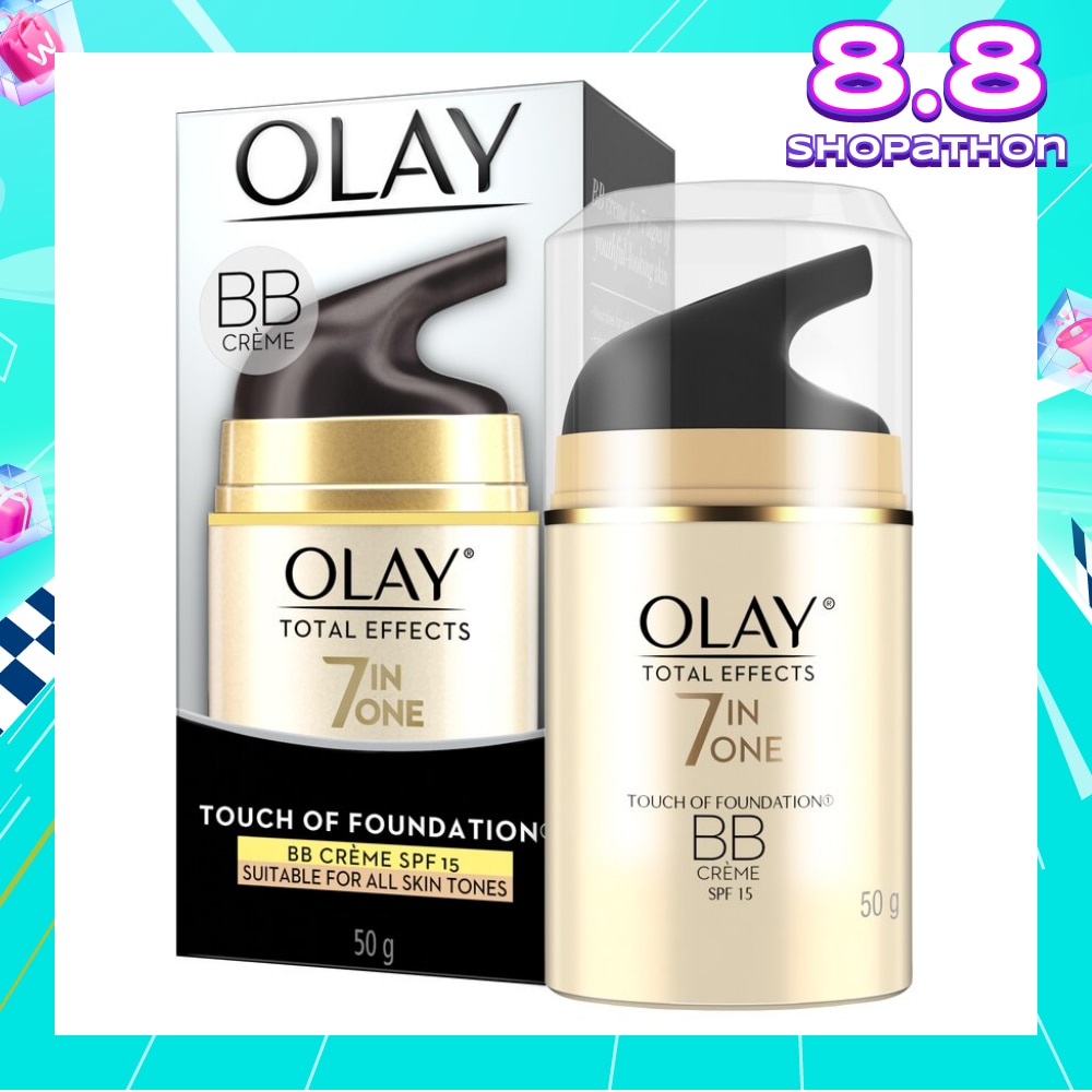 Total Effects 7 In One Touch Of Foundation BB Creame SPF 15 50g