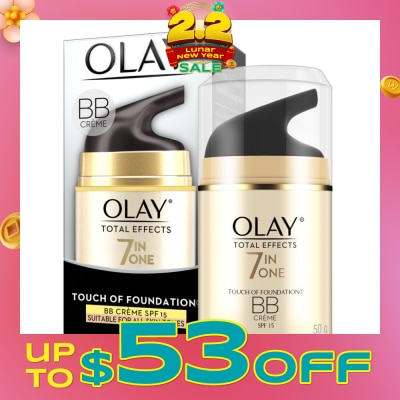 OLAY Total Effects 7 In One Touch Of Foundation BB Creame SPF 15 50g