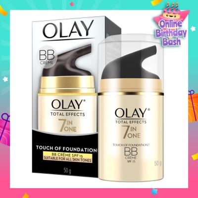 OLAY Total Effects 7 In One Touch Of Foundation BB Creame SPF 15 50g
