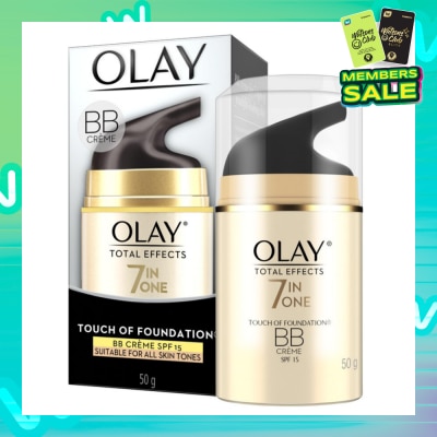 OLAY Total Effects 7 In One Touch Of Foundation BB Creame SPF 15 50g