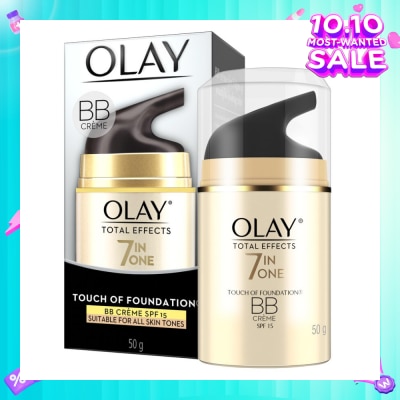 OLAY Total Effects 7 In One Touch Of Foundation BB Creame SPF 15 50g