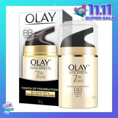 OLAY Total Effects 7 In One Touch Of Foundation BB Creame SPF 15 50g
