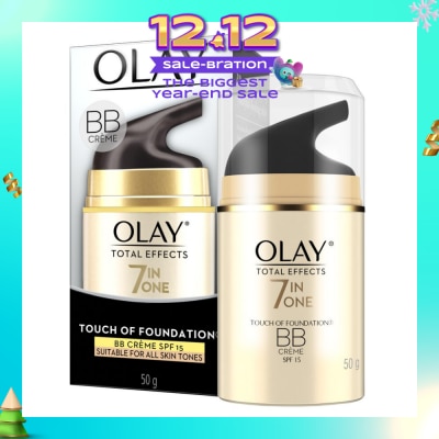 OLAY Total Effects 7 In One Touch Of Foundation BB Creame SPF 15 50g