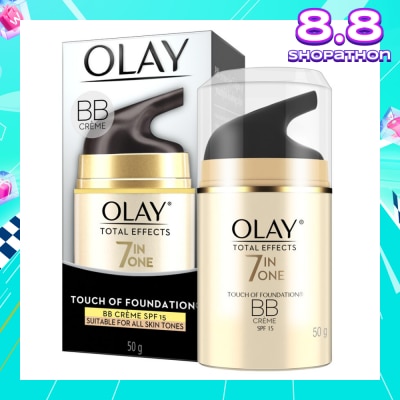 OLAY Total Effects 7 In One Touch Of Foundation BB Creame SPF 15 50g