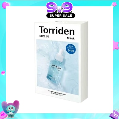 TORRIDEN - Dive In H.A Sheet Mask Pack 6s image