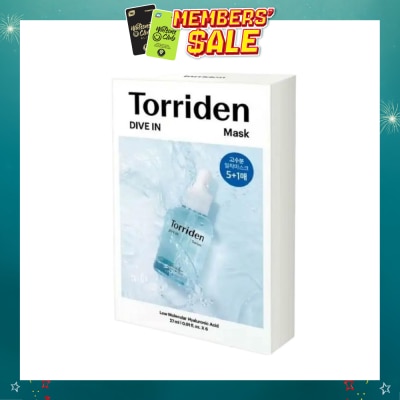TORRIDEN - Dive In H.A Sheet Mask Pack 6s