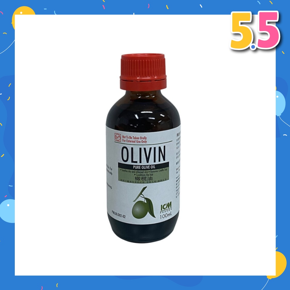 Olivin Pure Olive Oil 100ml