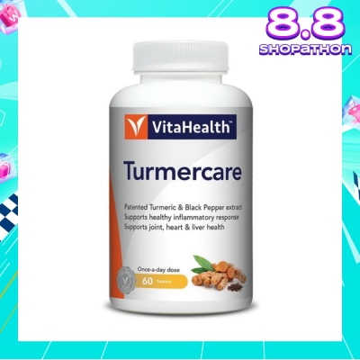 VITAHEALTH Turmercare Tablet (Support Health Inflammatory + Healthy Heart + Joints) 60s