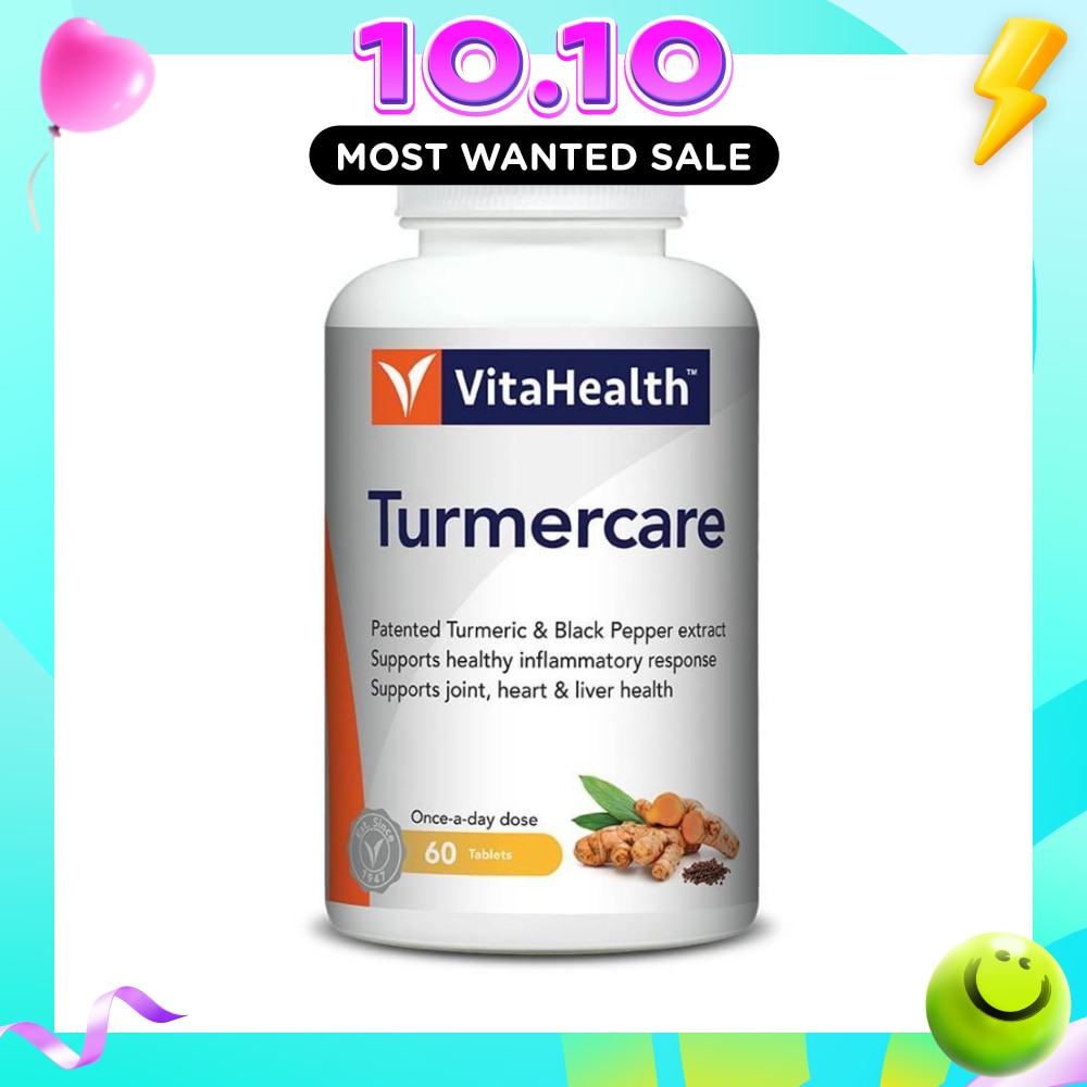 Turmercare Tablet (Support Health Inflammatory + Healthy Heart + Joints) 60s image