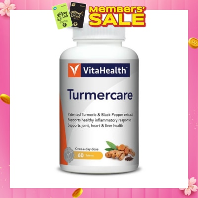 VITAHEALTH Turmercare Tablet (Support Health Inflammatory + Healthy Heart + Joints) 60s