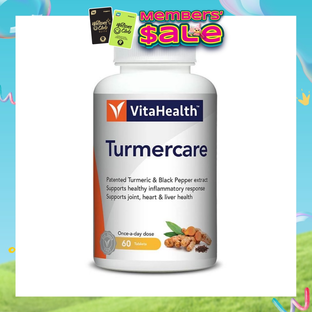 Turmercare Tablet (Support Health Inflammatory + Healthy Heart + Joints) 60s