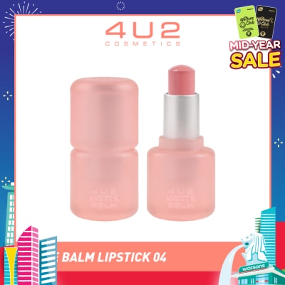 4U2 Matte Balm Lipstick 04 Afternoon Tea 1s