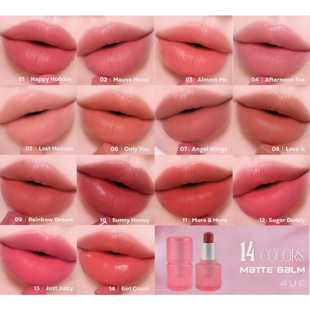 Matte Balm Lipstick 07 Angel Wings 1s
