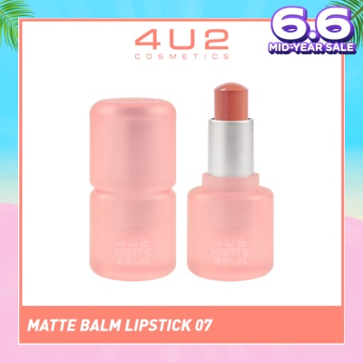 4U2 Matte Balm Lipstick 07 Angel Wings 1s