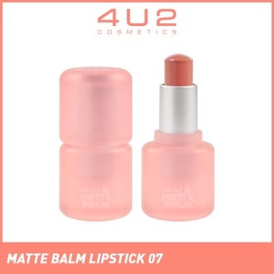 4U2 Matte Balm Lipstick 07 Angel Wings 1s