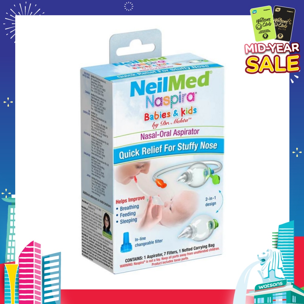 Naspira Nasal-Oral Aspirator 1s