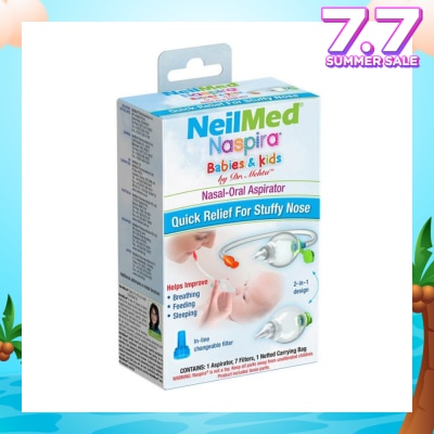 NEILMED Naspira Nasal-Oral Aspirator 1s