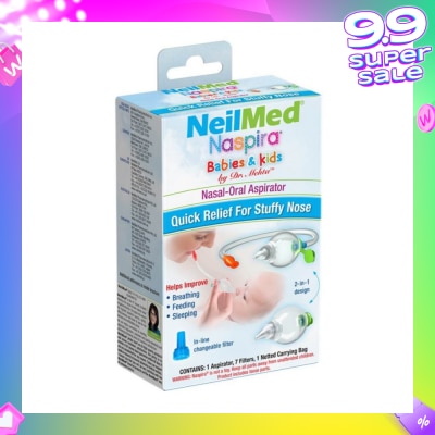 NEILMED Naspira Nasal-Oral Aspirator 1s