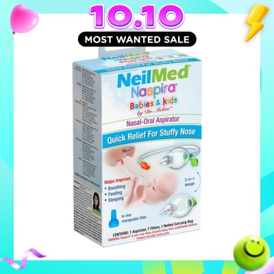 NEILMED Naspira Nasal Oral Aspirator 1s image