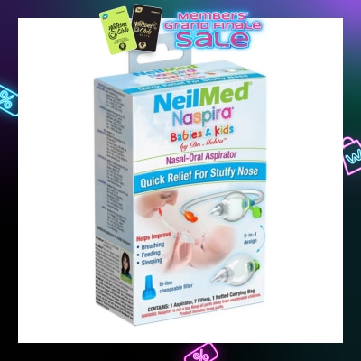 NEILMED Naspira Nasal-Oral Aspirator 1s