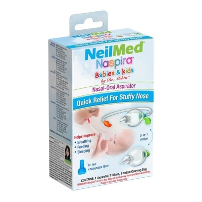 NEILMED Naspira Nasal-Oral Aspirator 1s