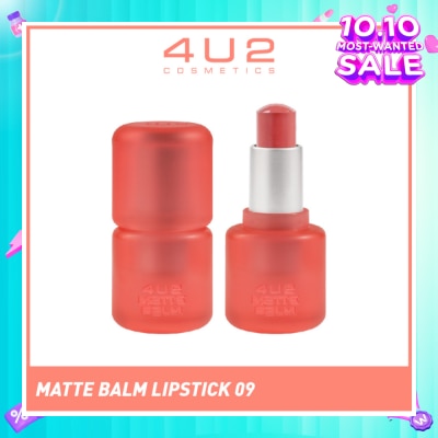 4U2 Matte Balm Lipstick 09 Rainbow Dream 1s