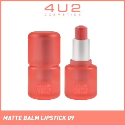 4U2 Matte Balm Lipstick 09 Rainbow Dream 1s