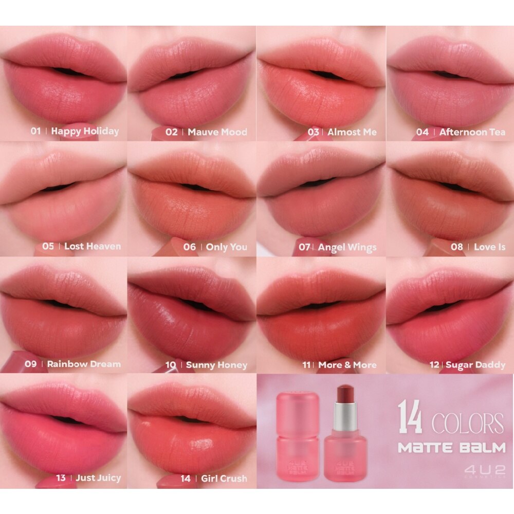 Matte Balm Lipstick 14 Girl Crush 1s