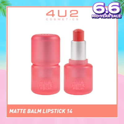 4U2 Matte Balm Lipstick 14 Girl Crush 1s