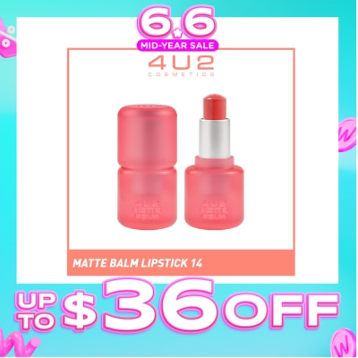4U2 - Matte Balm Lipstick 14 Girl Crush 1s