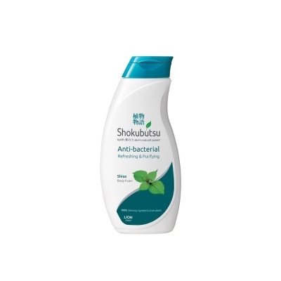 SHOKUBUTSU Anti-bacterial Body Foam Refreshing 200ml