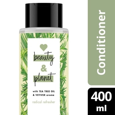 LOVE BEAUTY AND PLANET Tea Tree Oil & Vetiver Radical Refresher Conditioner 400ml