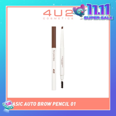4U2 Basic Auto Brow Pencil 01 Natural Brown 1s