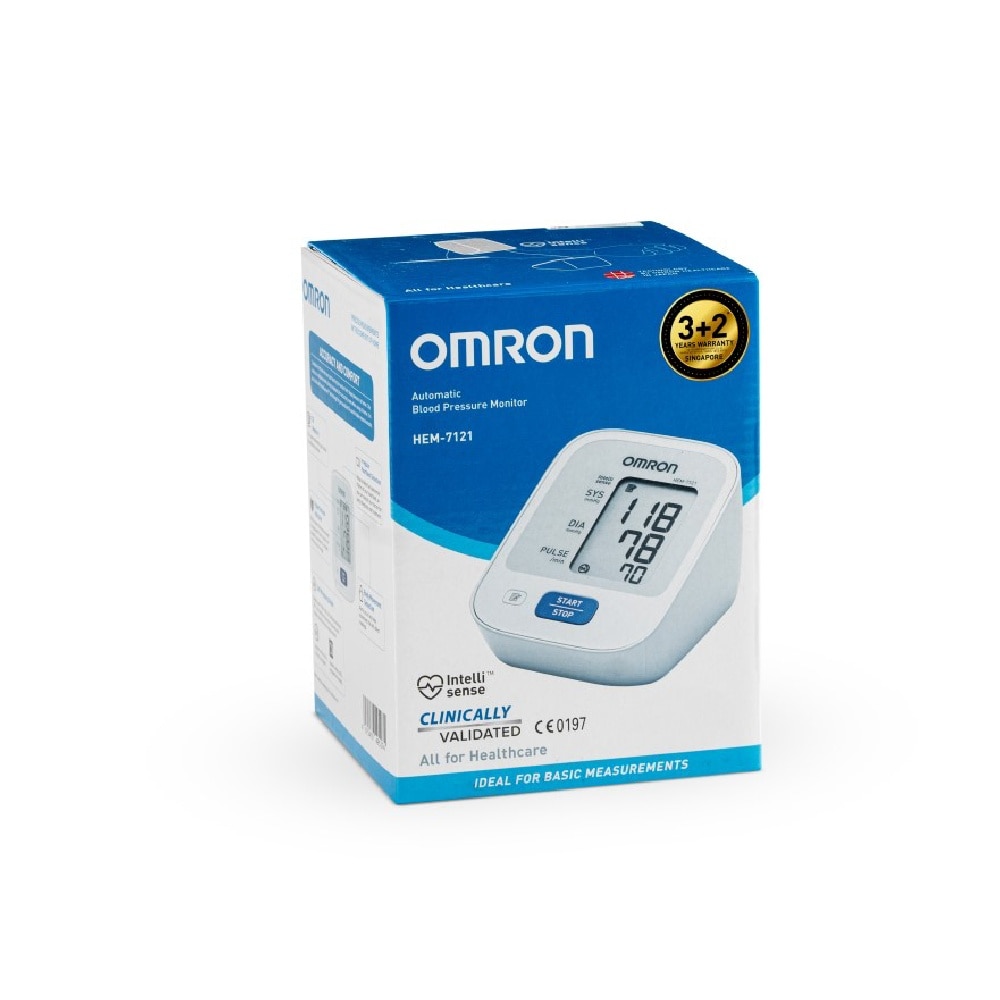 OMRON Blood Pressure Monitor 1s (Model: HEM 7121)