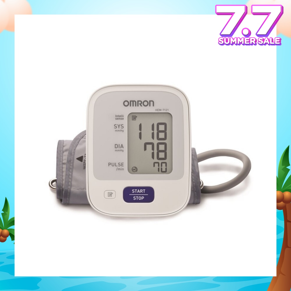 OMRON Blood Pressure Monitor 1s (Model: HEM 7121)