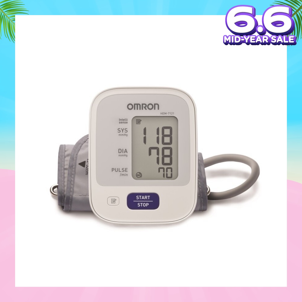 OMRON Blood Pressure Monitor 1s (Model: HEM 7121)