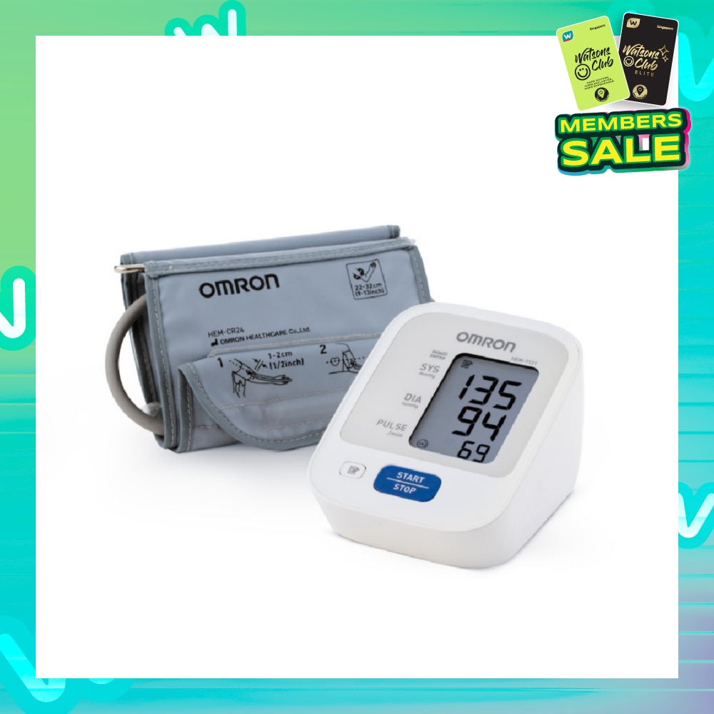 OMRON Blood Pressure Monitor 1s (Model: HEM 7121)