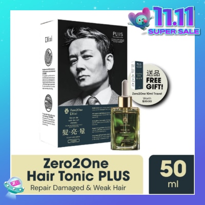 ELLIXI Zero2One Hair Tonic Plus 50ml