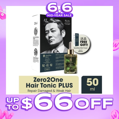 ELLIXI - Zero2One Hair Tonic Plus 50ml